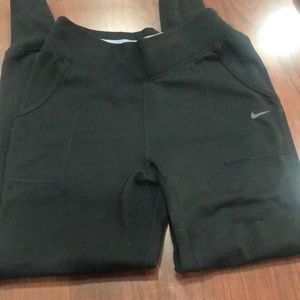 Black Nike joggers